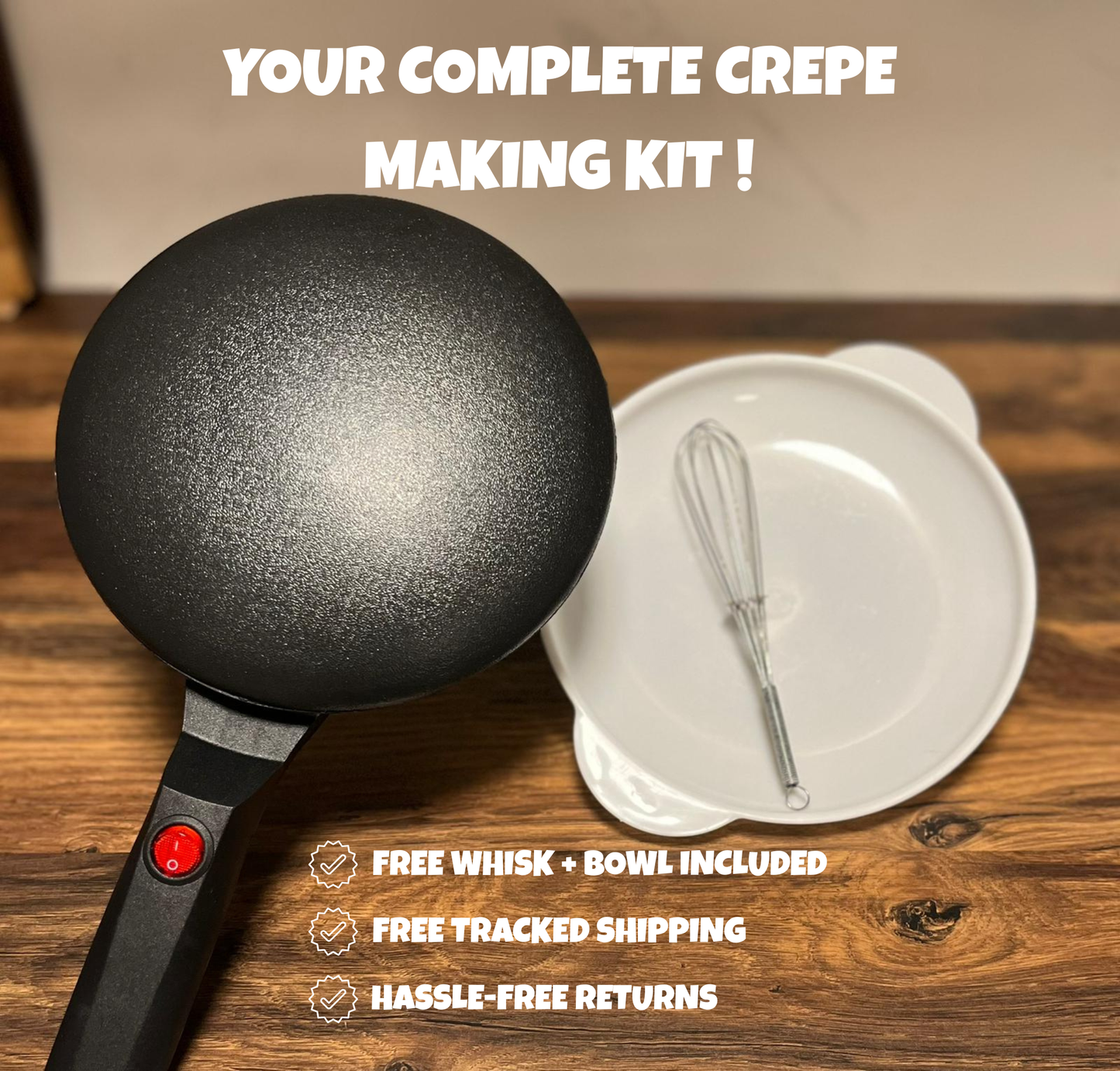QuickCrepe - Crepe Making kit